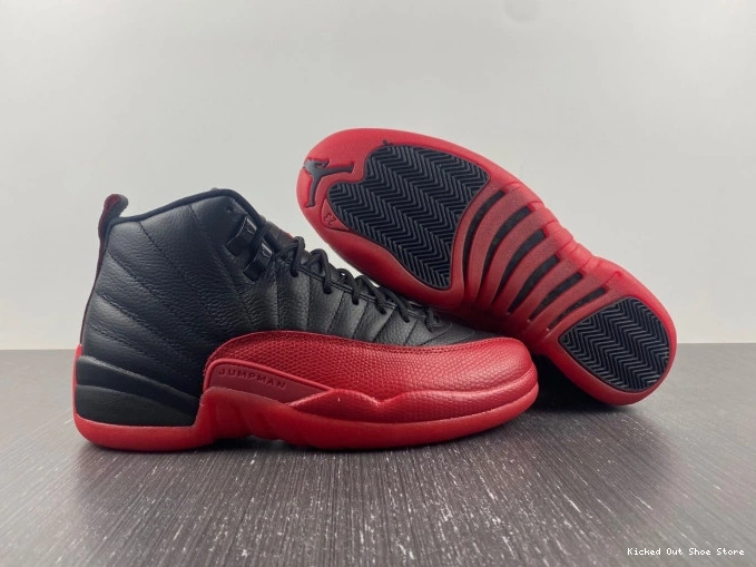 Kicked Out Shoe Store 12 Retro Jordan (2016) 130690-002 Flu Game 0707